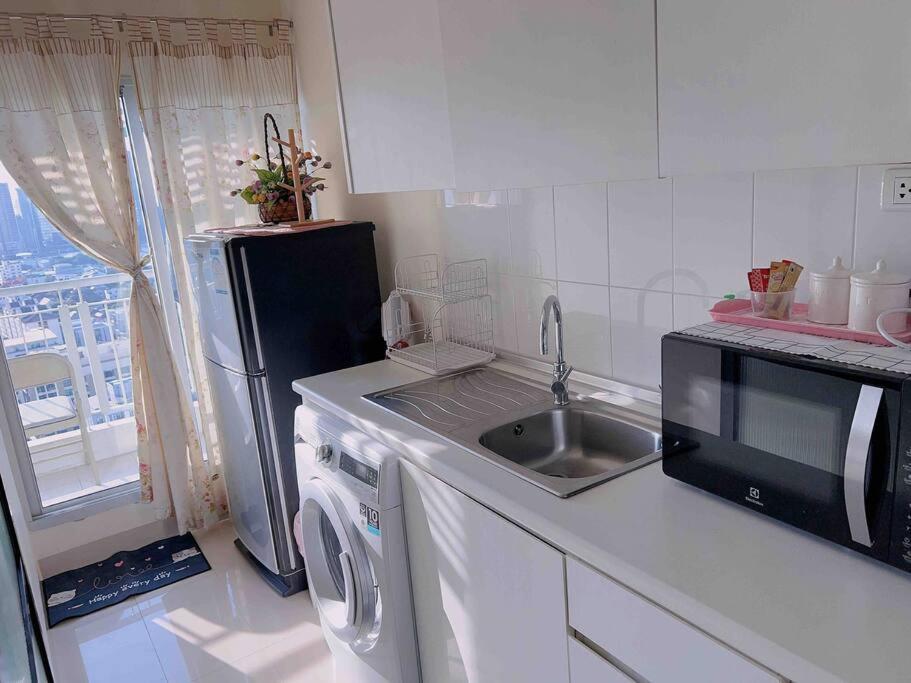 High Rise Luxury 1bed Roof Pool 2 Minmrt Căn hộ *