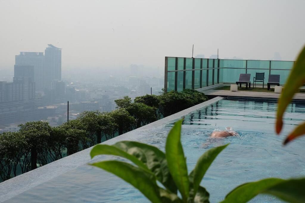 High Rise Luxury 1bed Roof Pool 2 Minmrt Căn hộ *